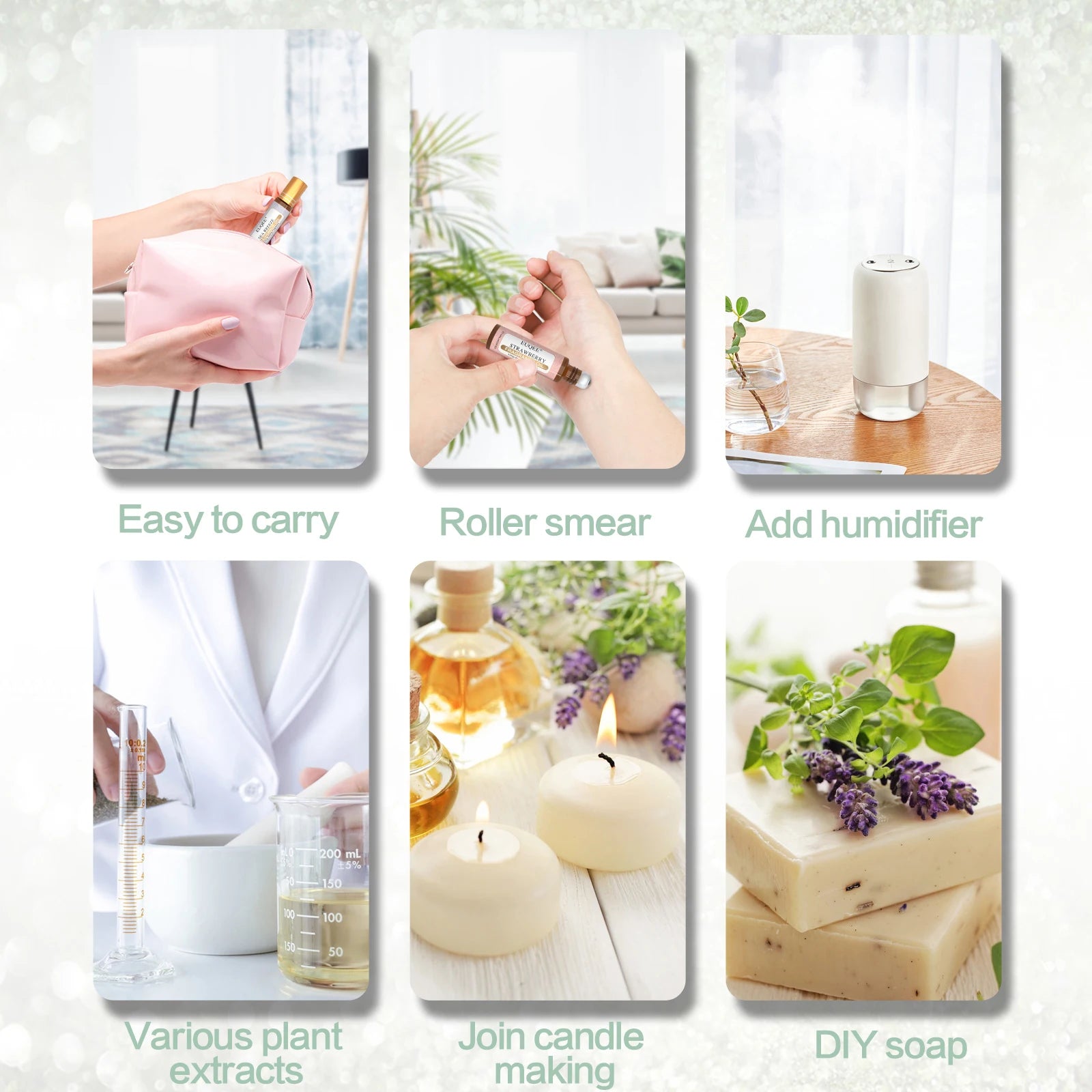 EUQEE – Huile parfumée à bille 10 ml | Parfums Longue Tenue